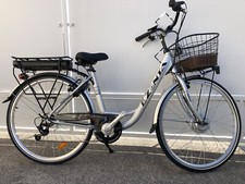 ebike bicicletta elettrica donna 28" SILVER