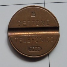 Gettone telefonico 7809 - gettone,
