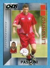 CALCIO CARDS 2005 Panini - Figurina/Sticker -n. 95 - PASSONI - LIVORNO -New