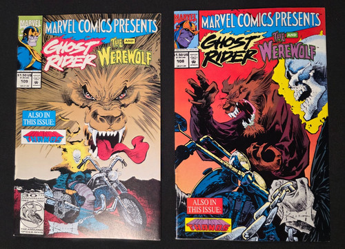 Marvel comics presenta 108 109 - comics,
