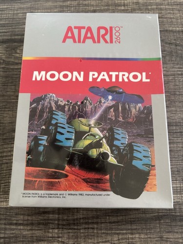 Moon patrol atari 2600 nuovo - moon,