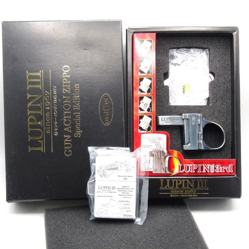 Accendino olio zippo lupin iii - olio,