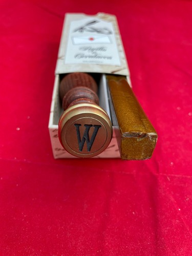 Sigillo lettera - , w
