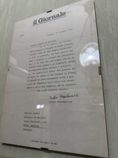 LETTERA FIRMATA DA  Indro