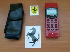 Original Ferrari TIM phone - Telefono GSM Hagenuk 2 batterie e custodia