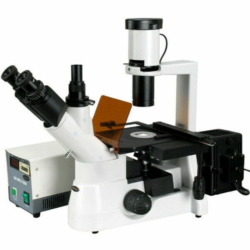Amscope microscopio invertito - amscope,