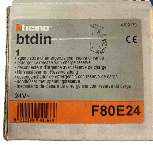 Sganciatore emergenza 24vac - sganciatore, di