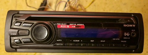 Sony cdx gt25 - cdx-gt25, car