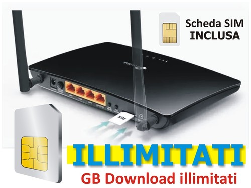Modem con sim giga - con,