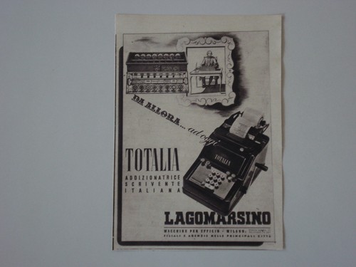 Advertising pubblicità 1942 - advertising,