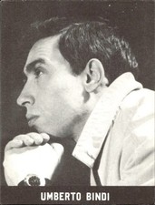 figurina Antologia musica leggera Tedeschi 1966 New #  UMBERTO BINDI