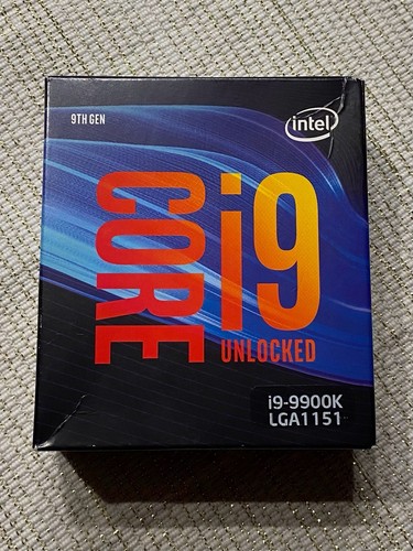 Intel core 9900k - core, i9-9900k