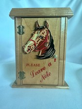 Lascia un cavallo per appunti sulla porta cassetta per appunti cassetta per messaggi