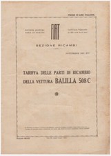 FIAT Balilla 508 C  –