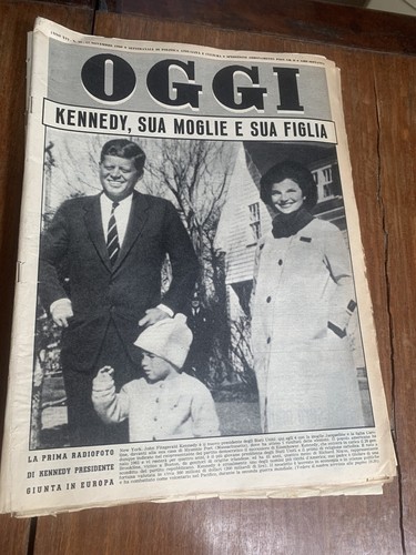 Oggi 1960 kennedy - kennedy, clark
