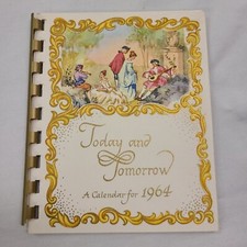 Libro calendario vintage 1964