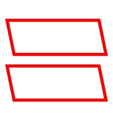 Kit Contrassegni Adesivi 2 Pz