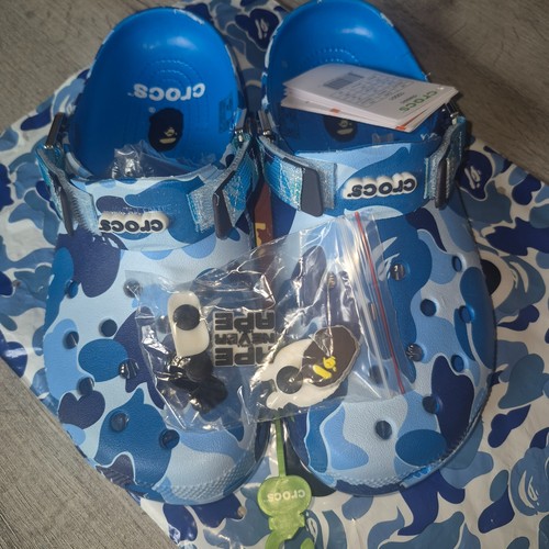 Zoccoli mimetici bape crocs - bape, x