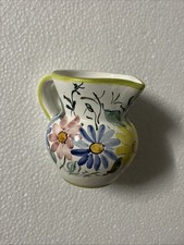 Brocca Arredo Cucina Ceramica Porcellana a Fiori Vintage Made Italy Grazzano