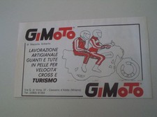 advertising Pubblicità 1981 GIMOTO DI GILBERTO MAZZOLA - CASSANO D'ADDA