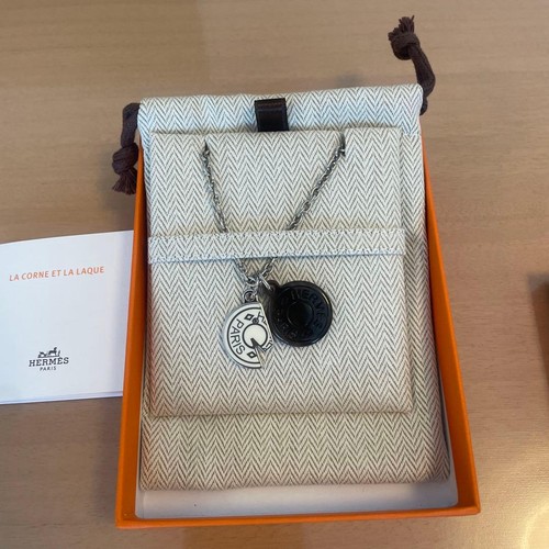Collana con ciondolo hermes - collana,
