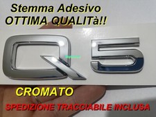 STEMMA TARGHETTA SCRITTA LOGO FREGIO BAULE POSTERIORE AUDI Q5 OTTIMA QUALITà