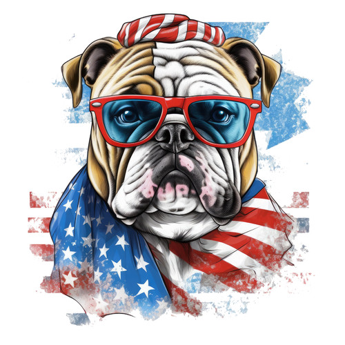 Adesivi auto bulldog inglese - adesivi,