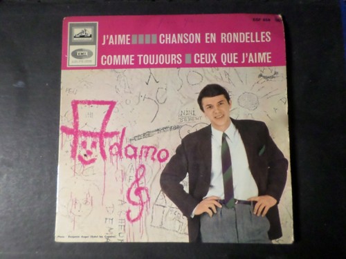 Adamo disco vinile giri 4 - vinile,