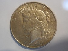 Usa Stati Uniti 1 dollaro Pace 1922  argento