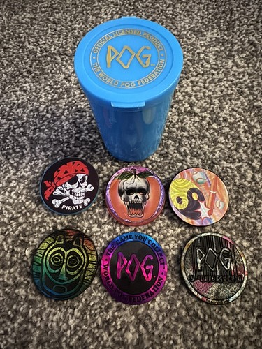 Lotto pogs 6 slammers - 70, pogs,