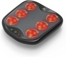 Massaggiatore Piedi Shiatsu Elettrico con Calore - Fascite Plantare Neuropatia Dolore