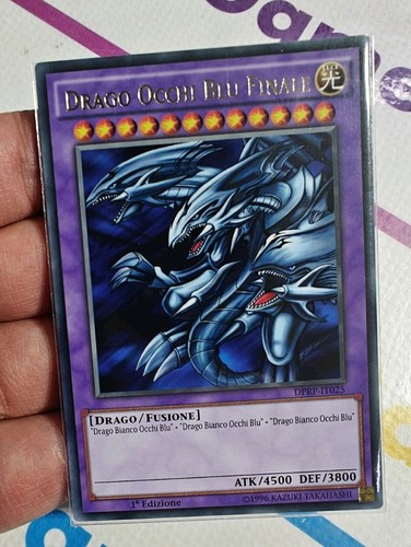 Carta drago occhi blu - drago,