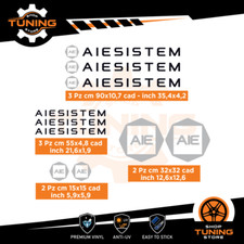 Kit Adesivi Camper Decalcomania Aiesistem - versione A