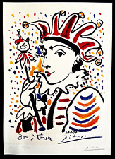 Pablo Picasso COA firmata a penna numerata a matita crayon -Henri Matisse