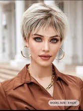 Parrucca Bionda Corta,Parrucca