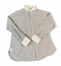 Camicia manica lunga a righe