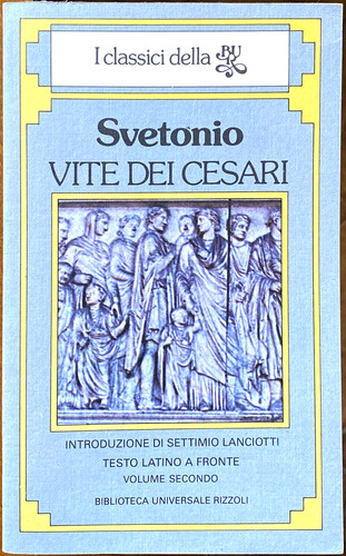 Svetonio vite dei - svetonio,,