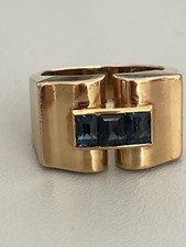 1242 anello ponte oro giallo - anello,