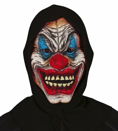 Halloween nero clown maschera - halloween,