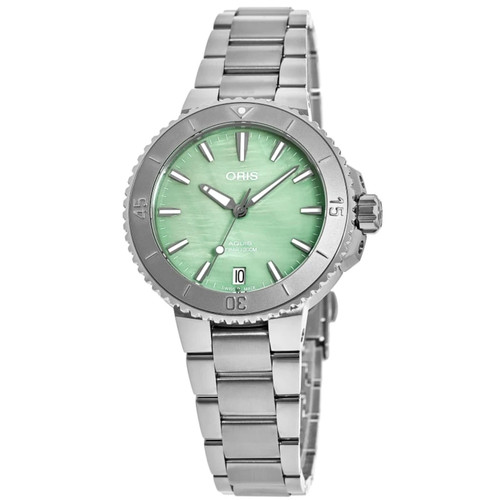 New oris aquis date - new,