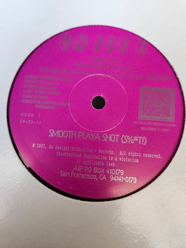 Ice vinyl record lp - on, ep