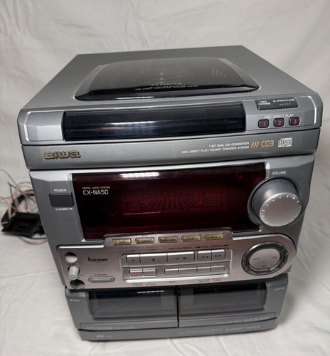 Impianto stereo vintage aiwa - vintage,