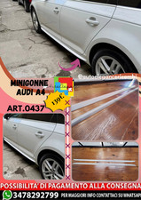 🔥ART.0437 MINIGONNE ADATTO PER AUDI A4 LOOK SLINE S GREZZE 194CM🔥