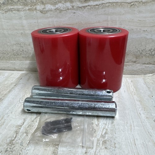 Coppia ruote cric pallet - ruote,