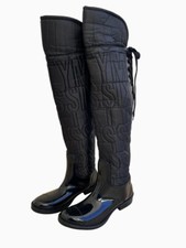 Stivali Donna Miss Sixty Vintage Al Ginocchio Antipioggia Condizioni Ottime Nr40