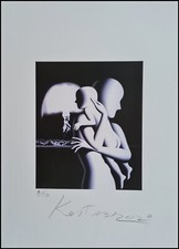 Mark Kostabi senza Titolo 70 X