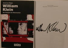 William Klein libro firmato fotografo orig. Firma firma autografo