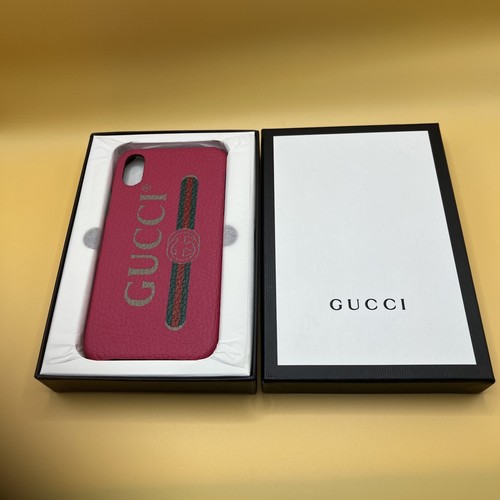 Gucci pink leather iphone - gucci,