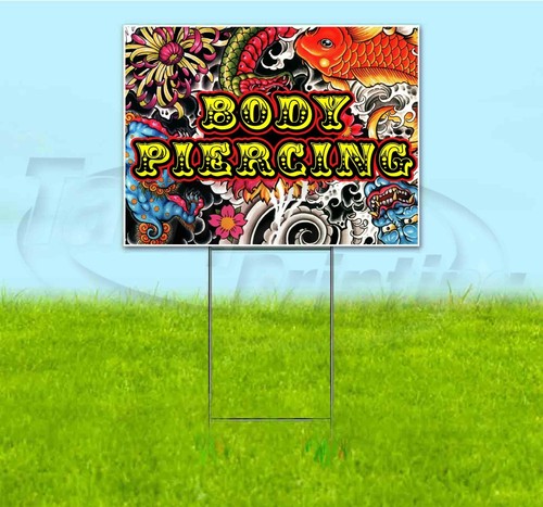 Insegna body piercing - insegna,