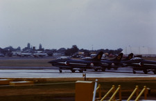 Aircraft Slide - Fiat G91 Italian AF Frecce Tricolori - Kodachrome 35mm slide